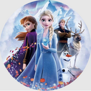 Frozen Backdrop Bling Decorations